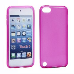 iPod Touch 5 TPU Gel Soft Case (Hot Pink)